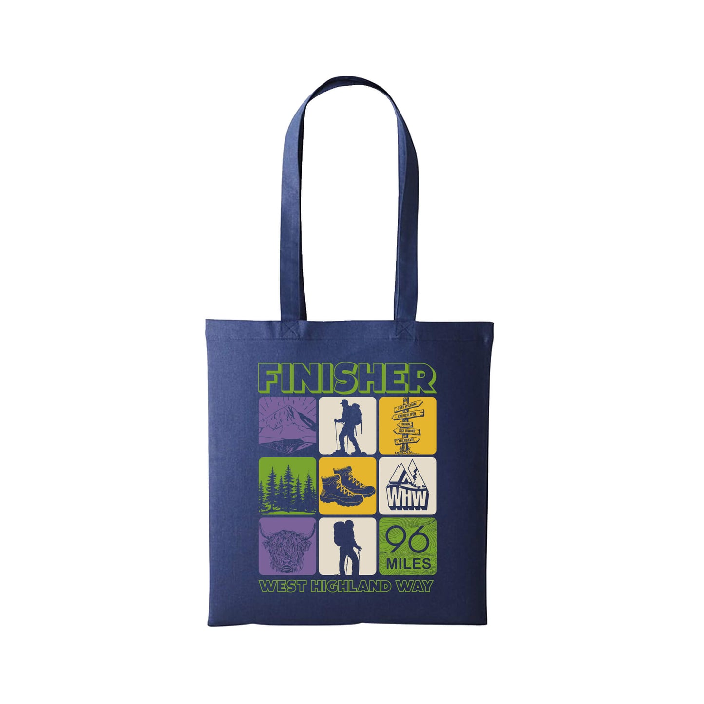 Finisher Tote Bag  | Navy | West Highland Way