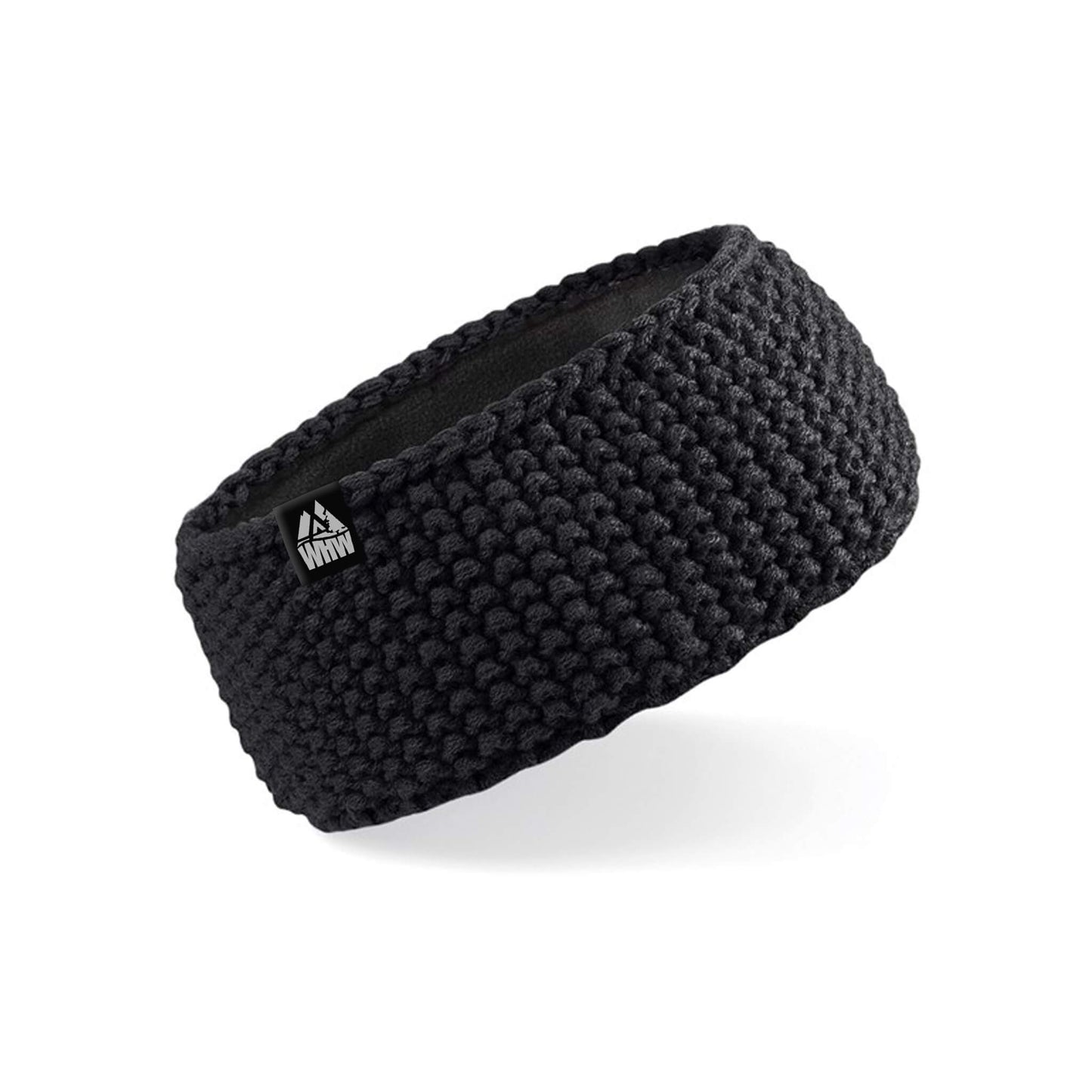 Mountainside Waffle Headband | Black | West Highland Way