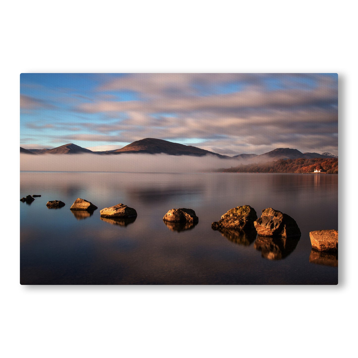 Canvas Print Milarrochy Bay West Highland Way