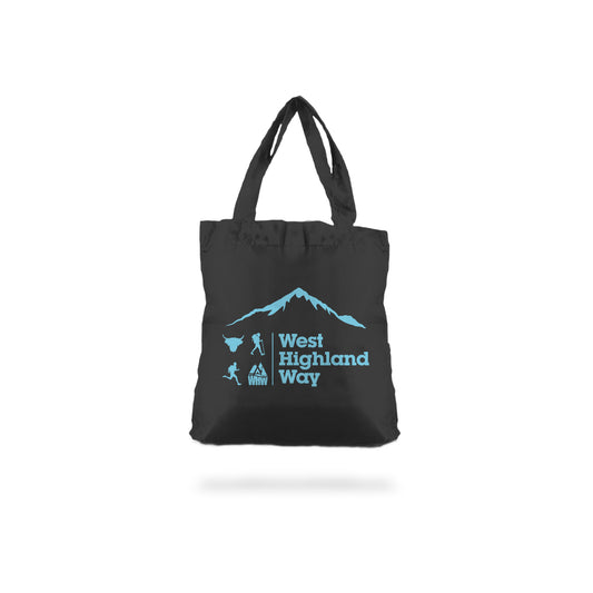 Black Foldable Bag Buachaille Etive Mor West Highland Way