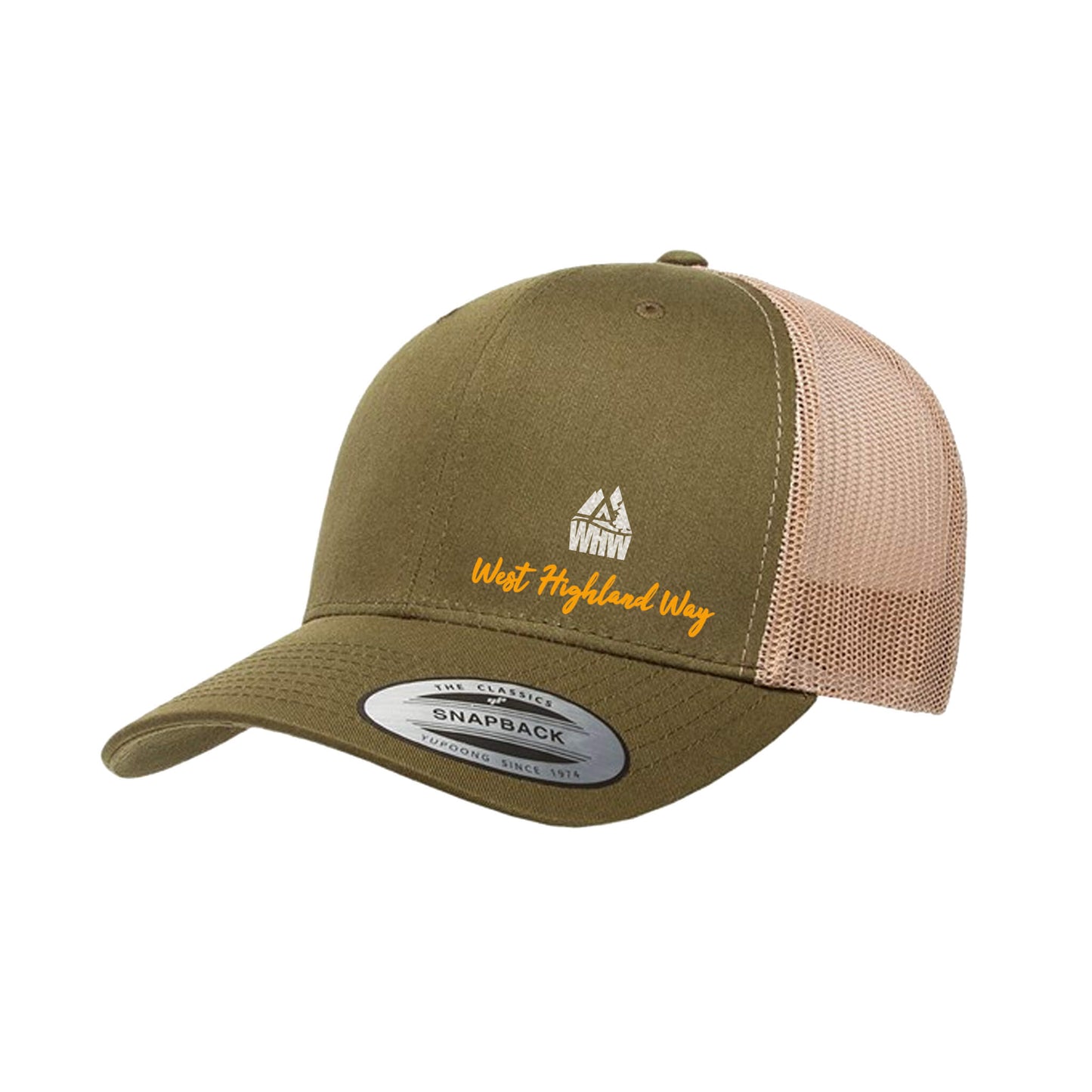 WHW Trucker Cap - Olive/Khaki - West Highland Way