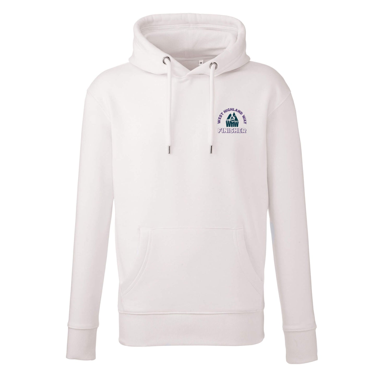 Finisher Hoodie | Eco Raw | Front | West Highland Way