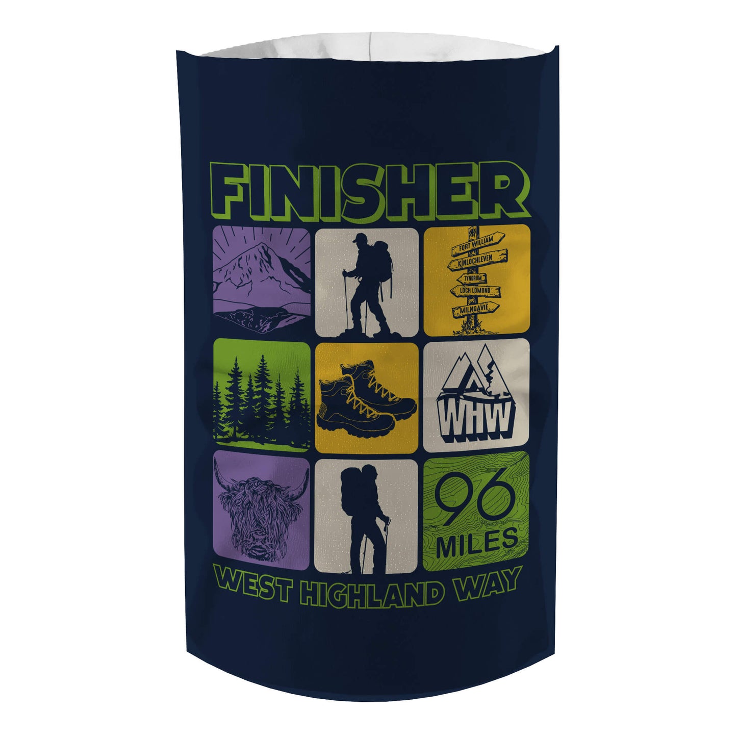 Finisher Snood  | Navy | West Highland Way