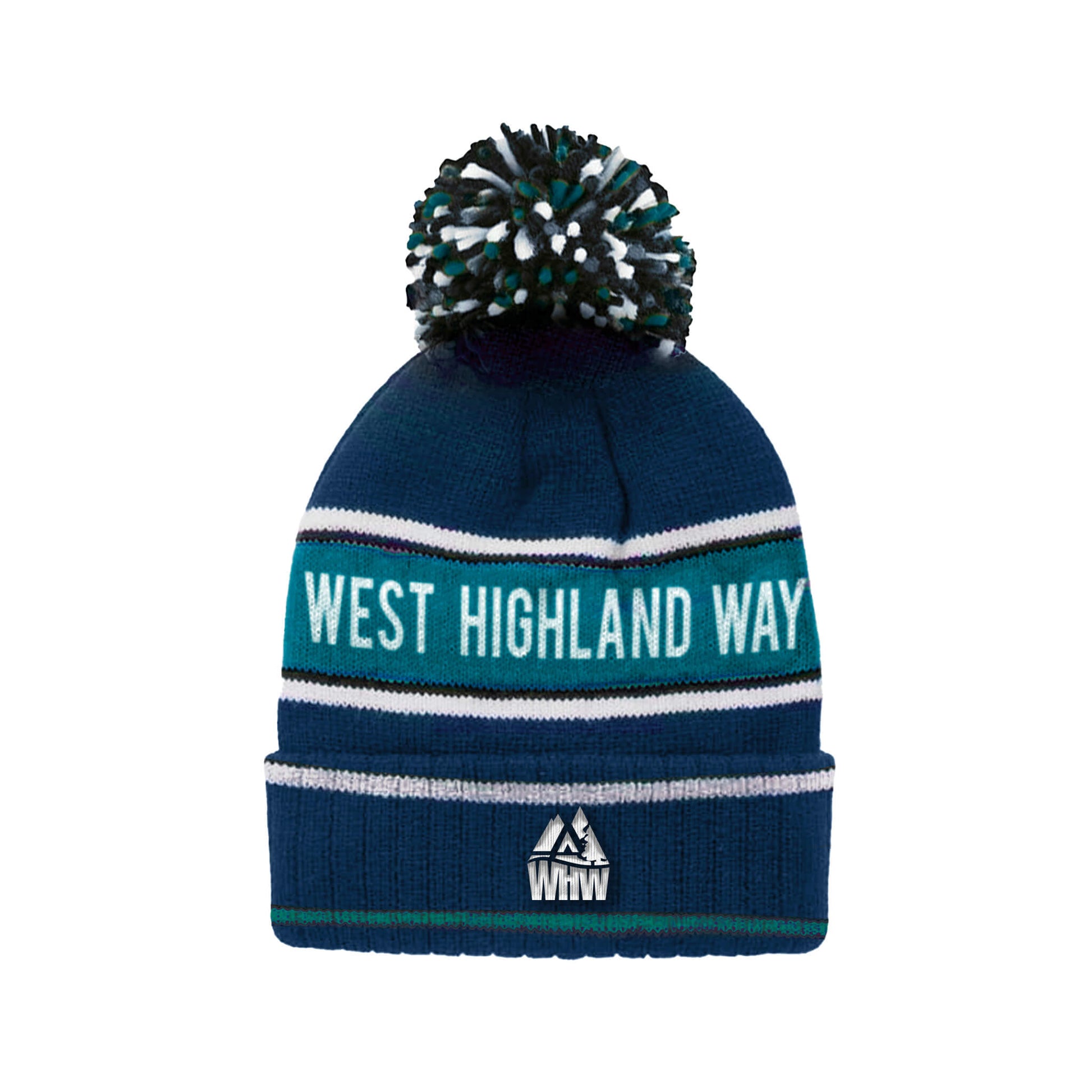 West Highland Way Pom Pom Beanie