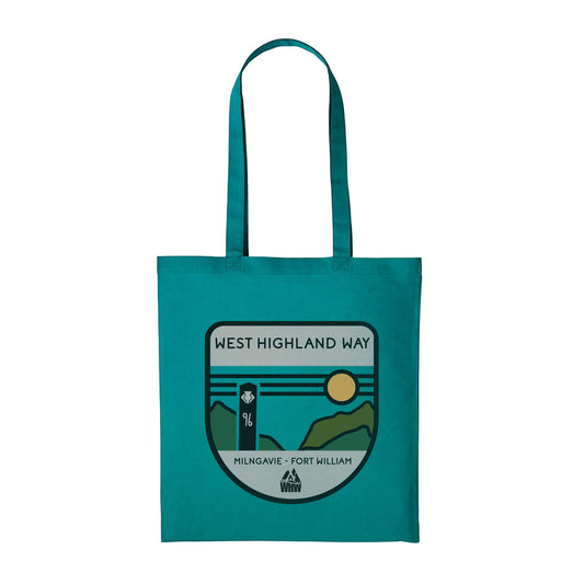 West Highland Way Tote Bag | Jade