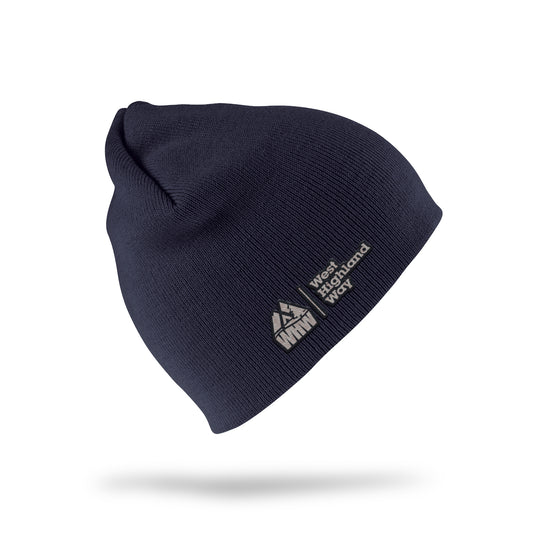 West Highland Way Embroidered Knit Beanie