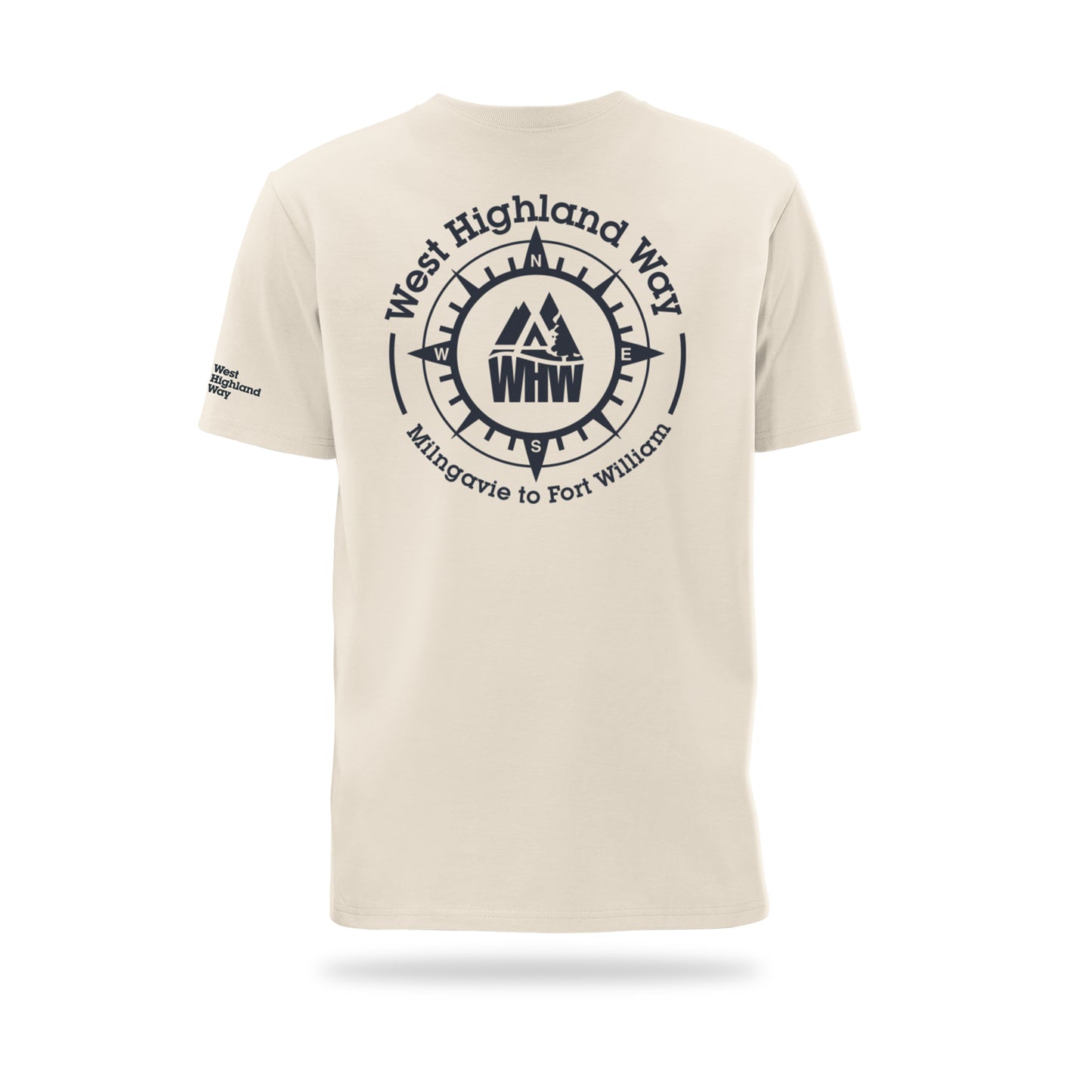 West Highland Way Compass T-Shirt Back