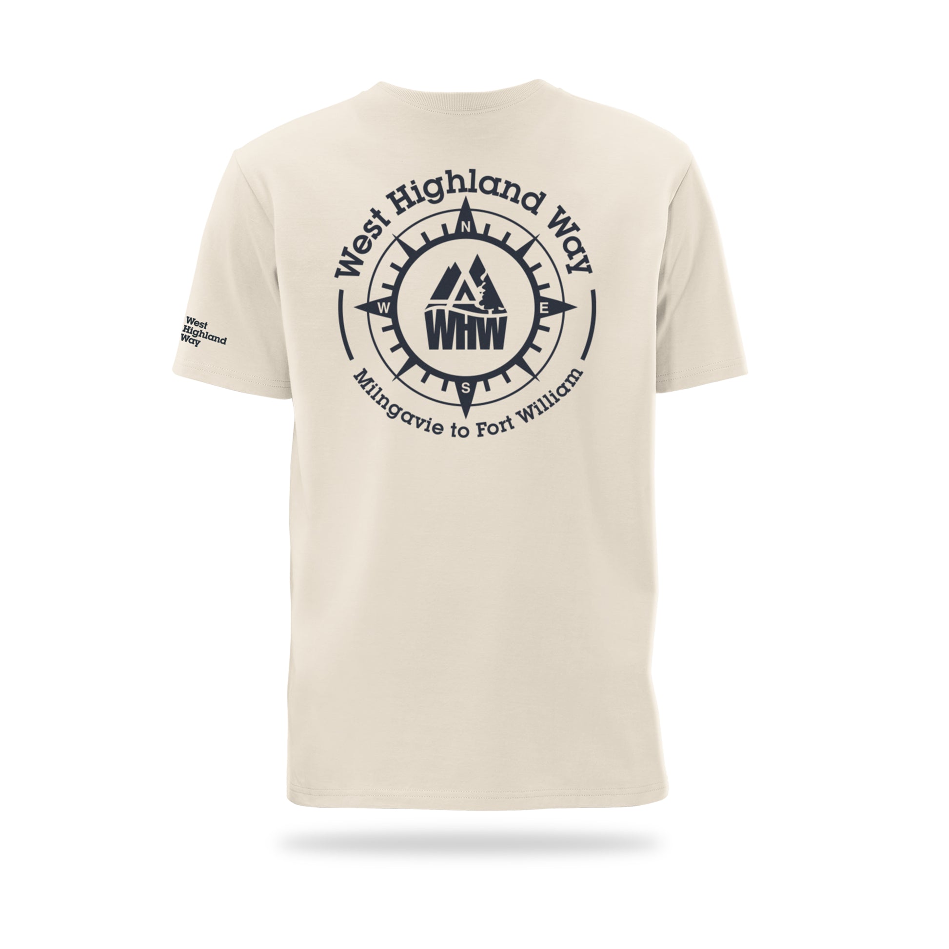West Highland Way Compass T-Shirt Back