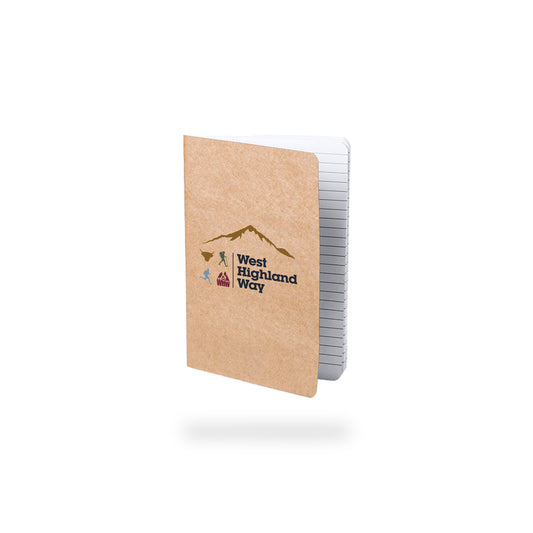 West Highland Way Recycled Journey Log Notebook