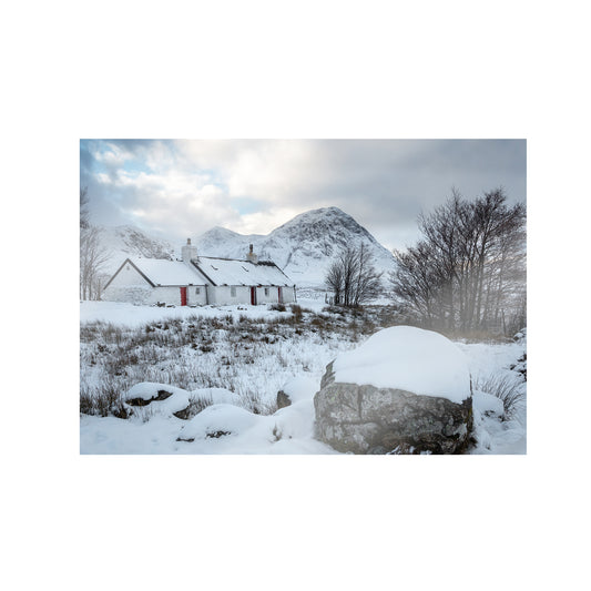 Poster Print of Black Rock Cottage West Highland Way