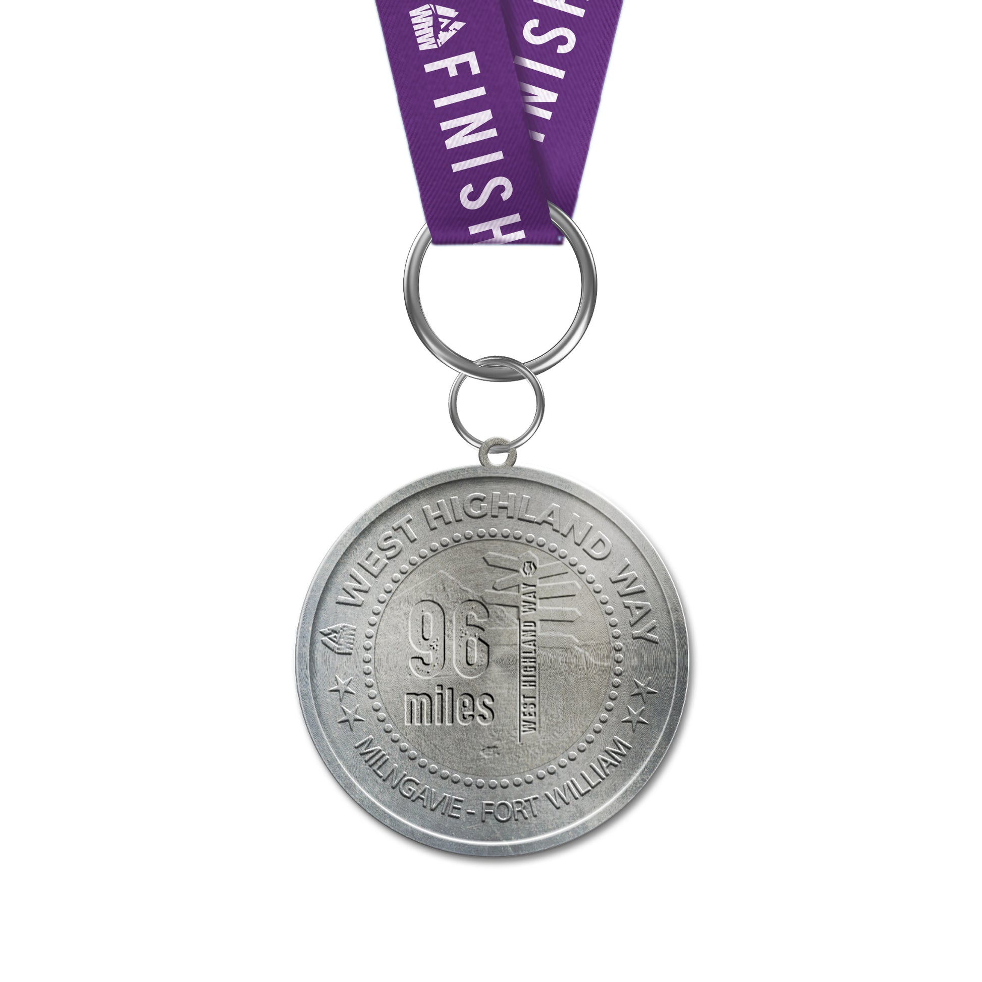 West Highland Way 96 miles finishers medal