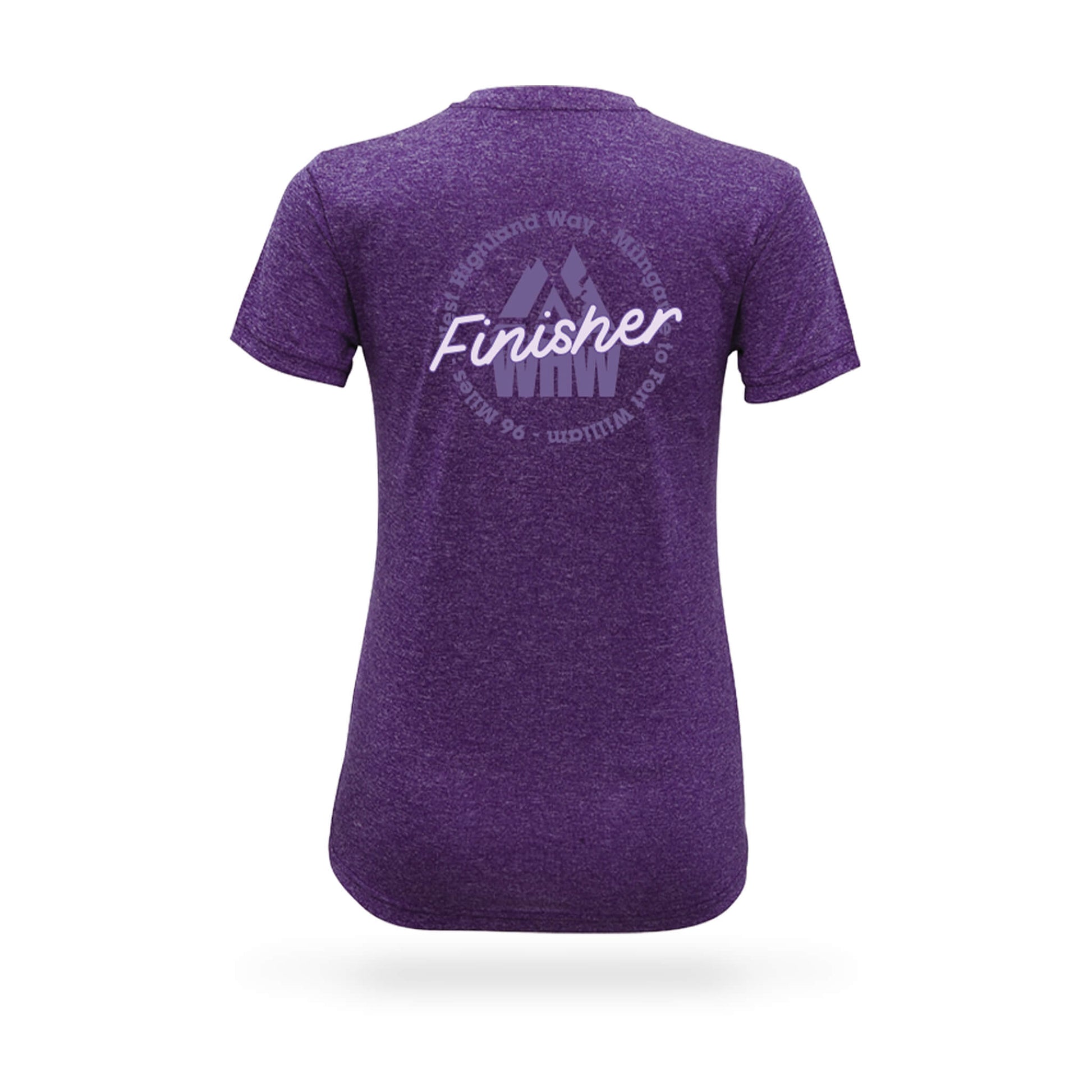 T-Shirt Fitted Finisher Back West Highland Way