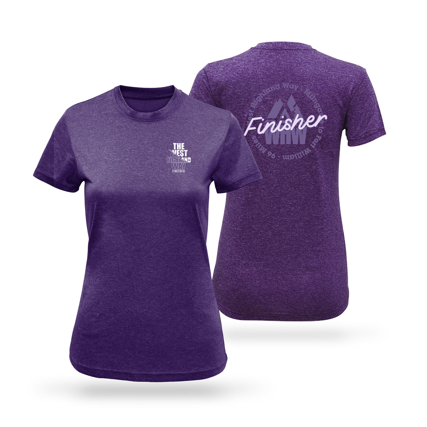 T-Shirt Fitted Finisher West Highland Way