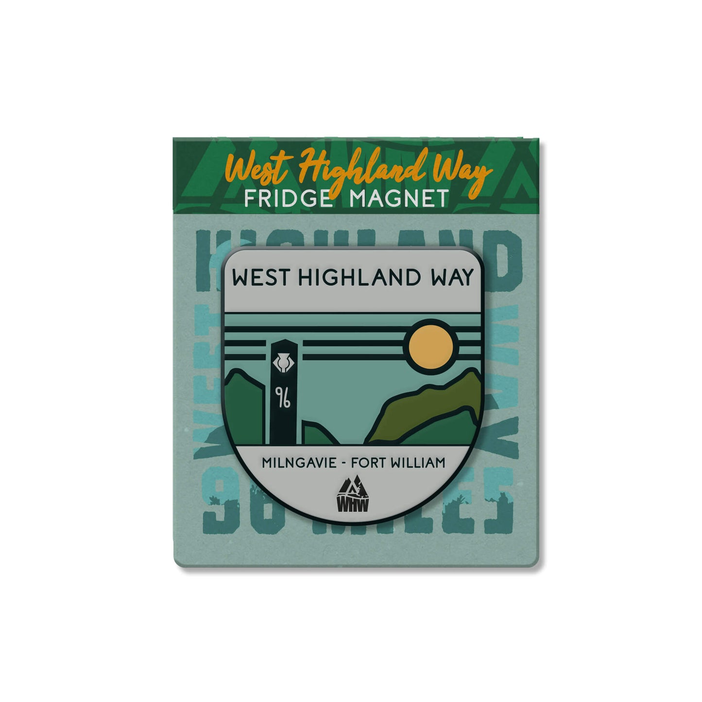 West Highland Way Fridge Magnet