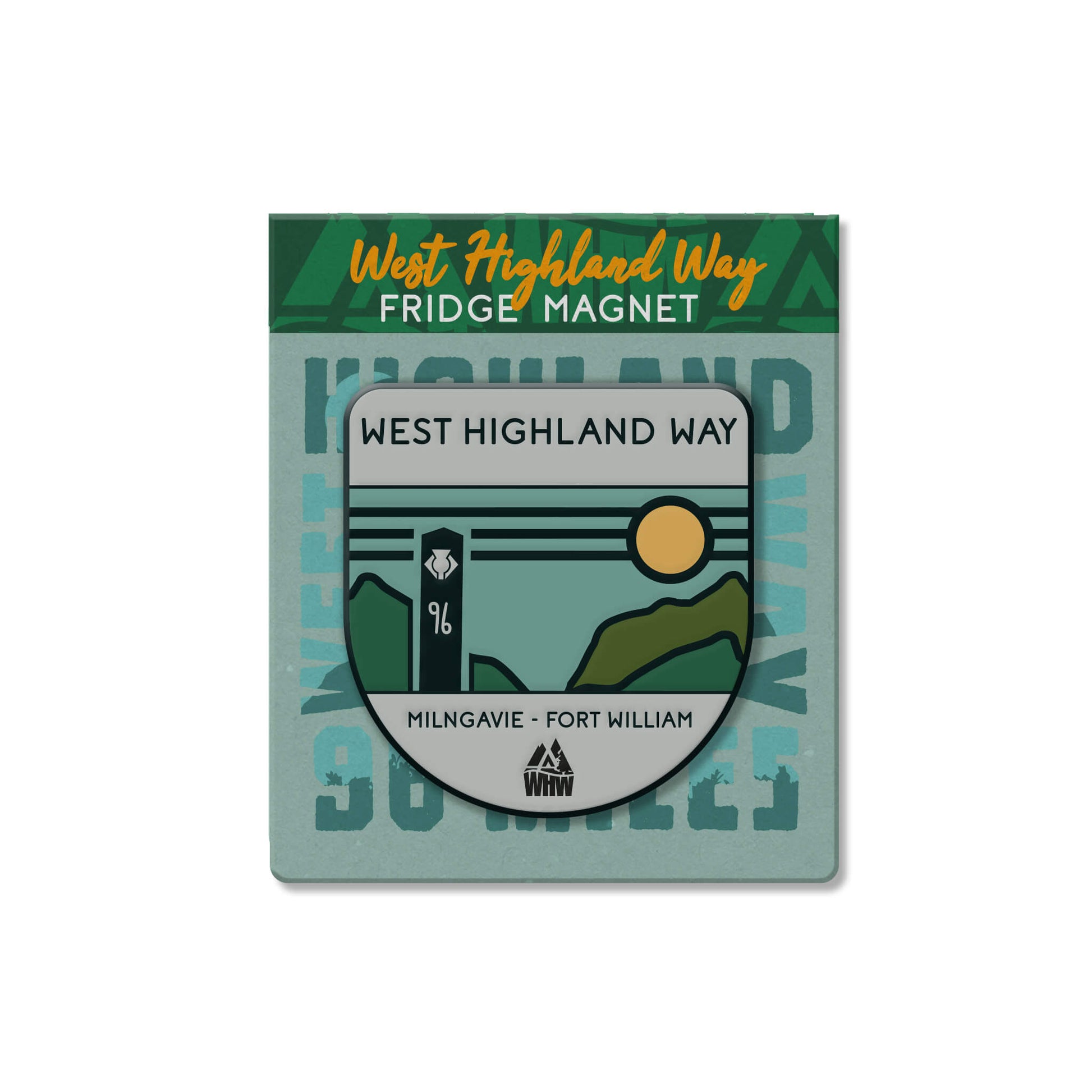 West Highland Way Fridge Magnet