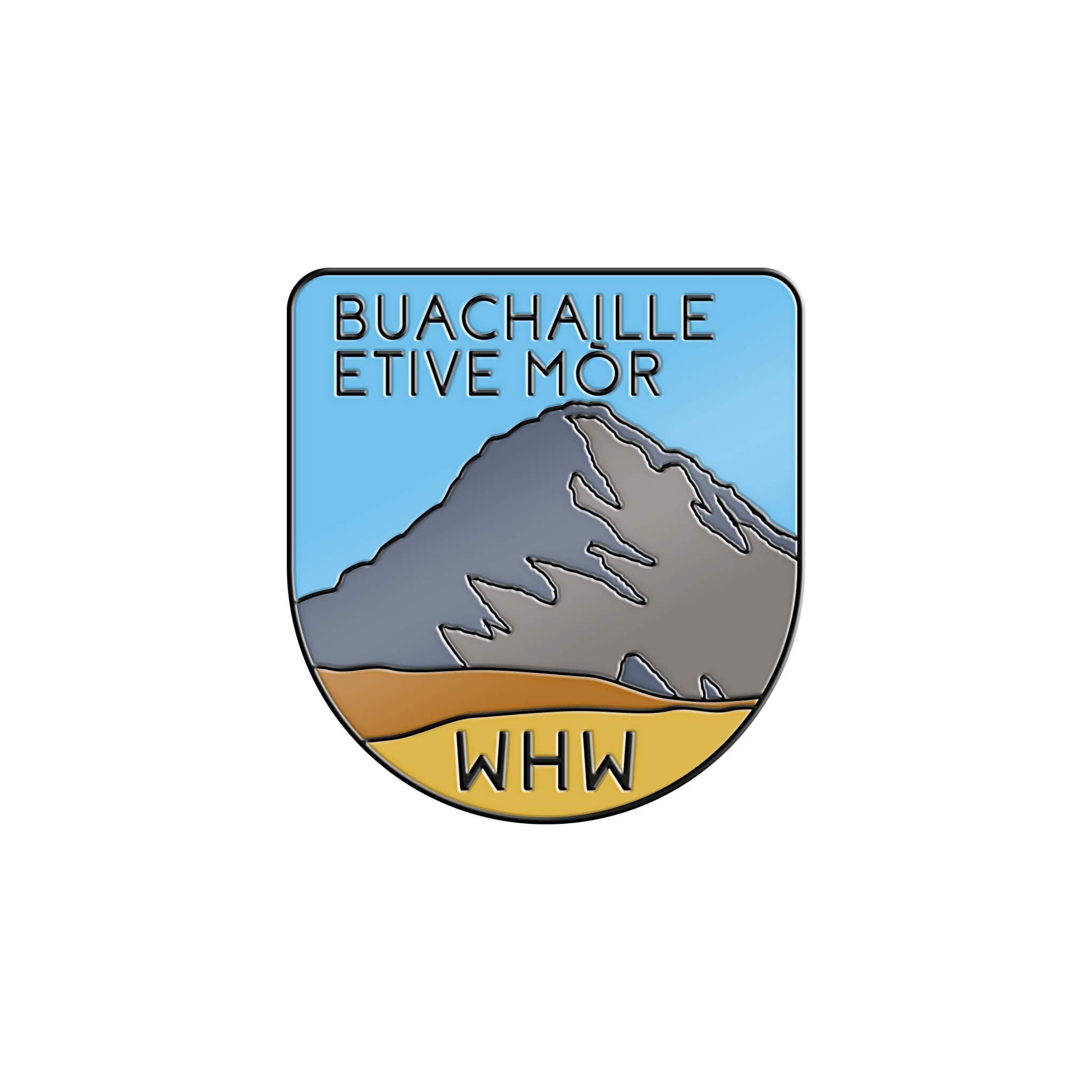 Buachaille Etive Mor Pin Badge - West Highland way