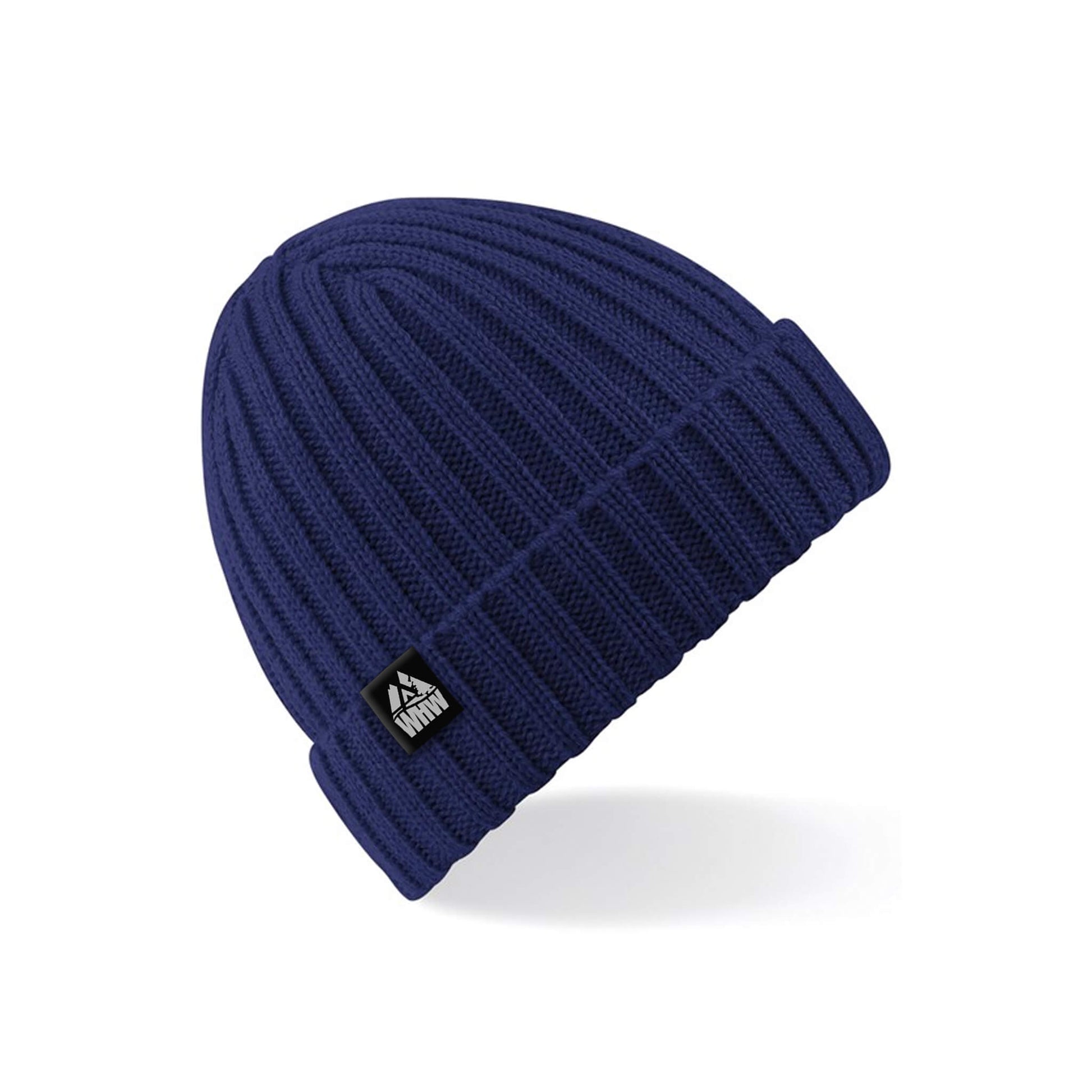 Chunky Ribbed Beanie | Navy | West Highland Way