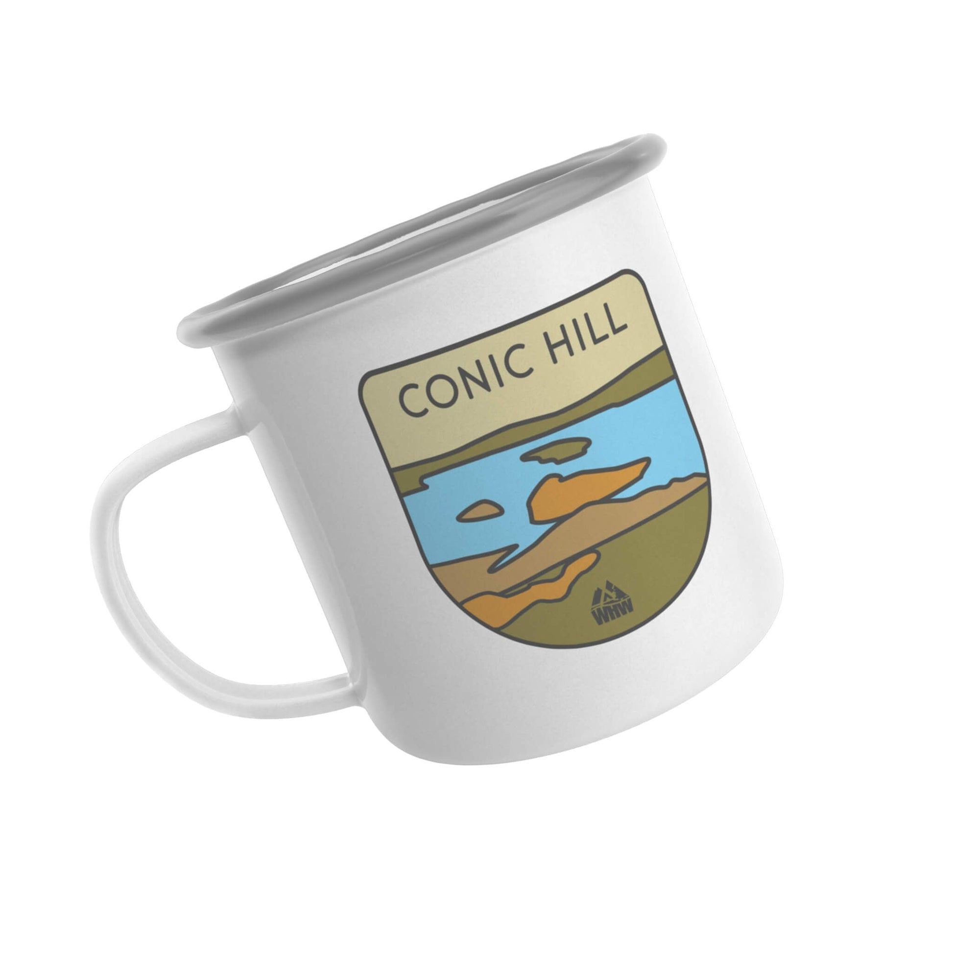 Conic Hill Enamel Mug - West Highland Way