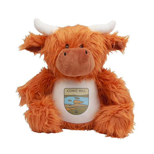 Conic Hill Highland Coo Plush Toy - West Highland Way