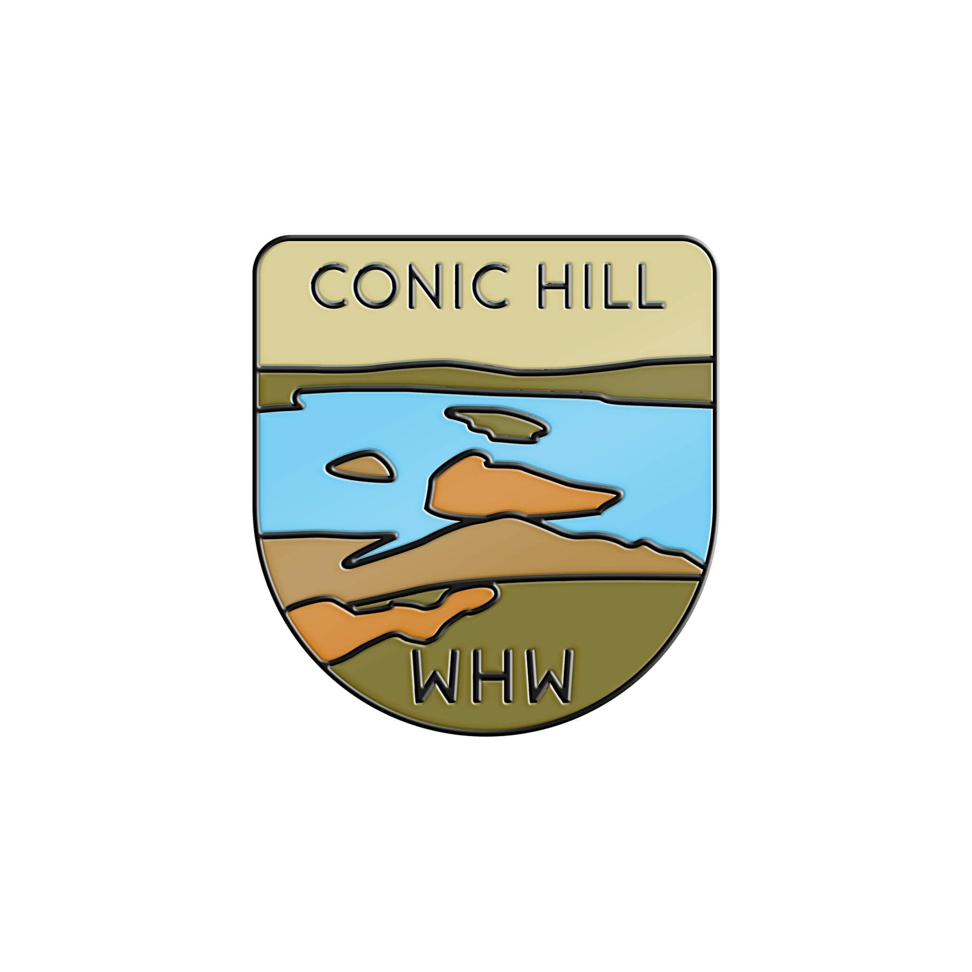 Conic Hill Pin Badge - West Highland Way