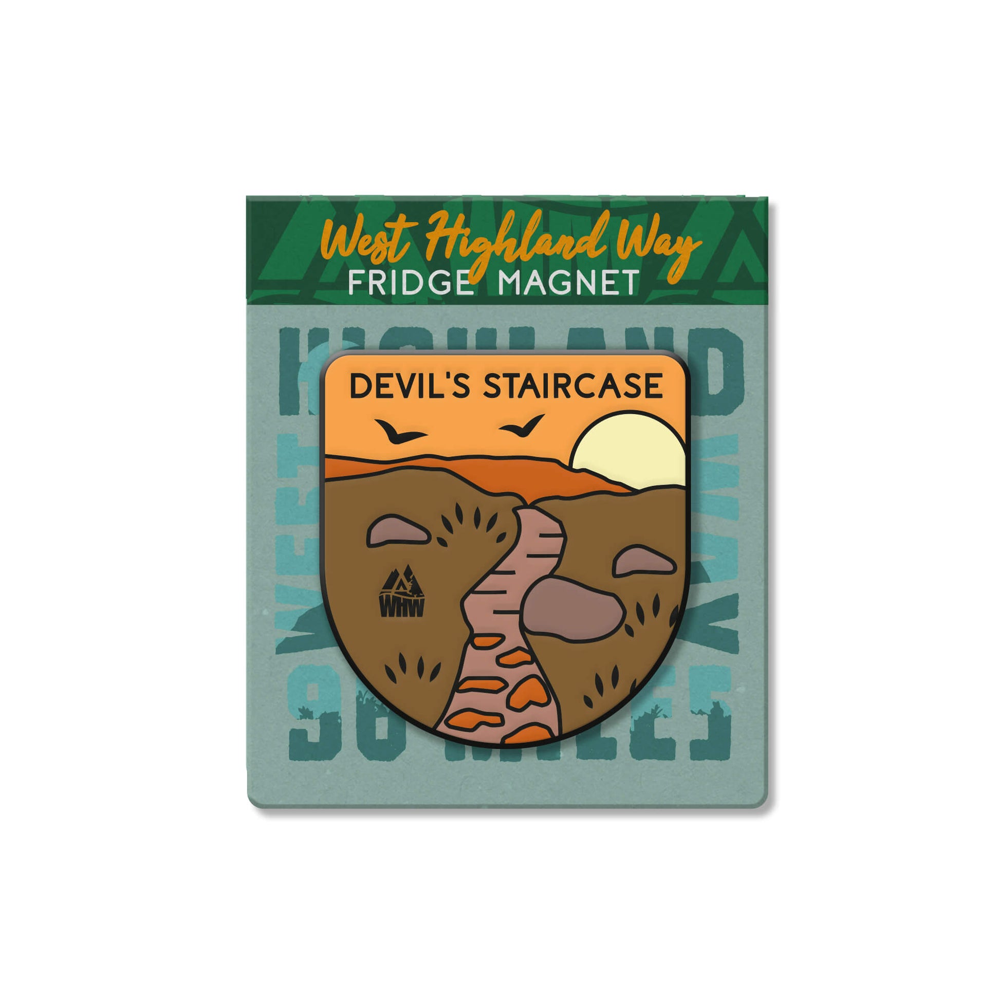 Devil's Staircase Fridge Magnet - West Highland Way