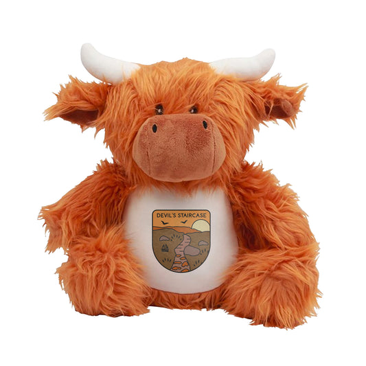 Devil's Staircase Highland Coo Plush Toy - West Highland Way