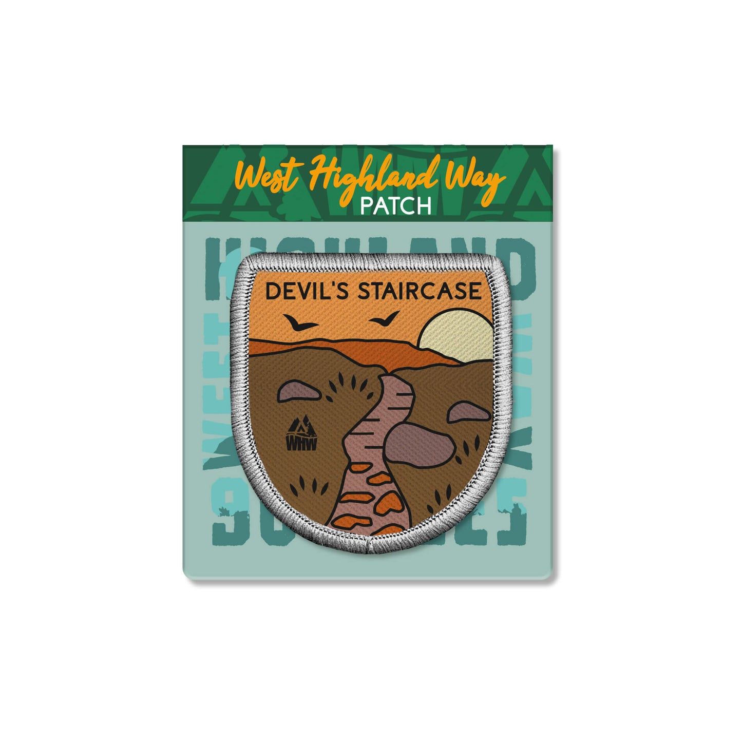 Devil's Staircase Woven Patch - West Highland Way