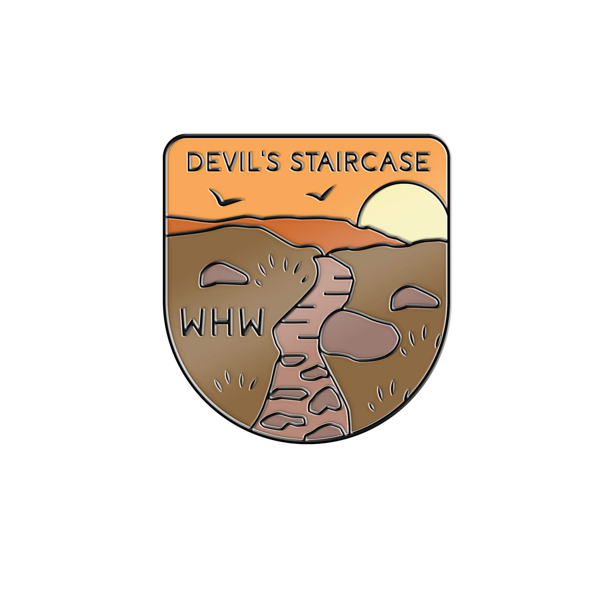 Devil's Staircase Pin Badge - West Highland Way