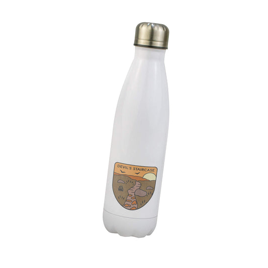 Devil's Staircase Stainless Steel Water Bottle - West Highland Way