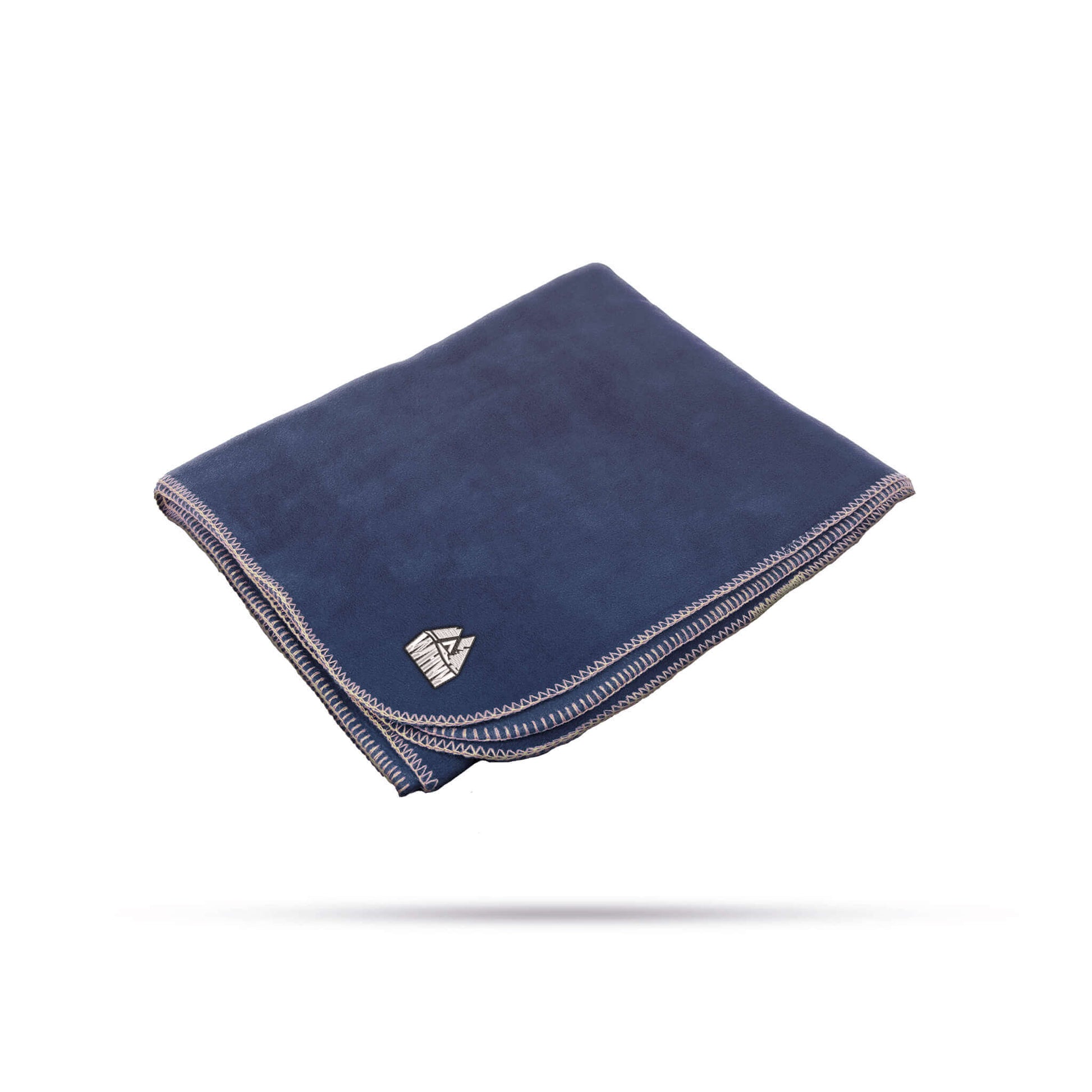 West Highland Way Fleece Travel Blanket (Navy)