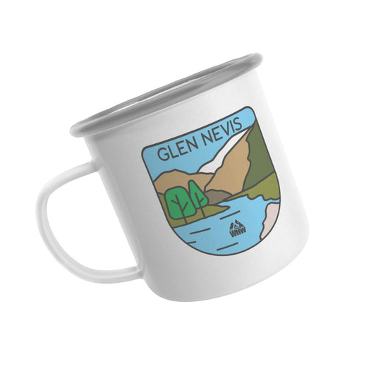 Glen Nevis Enamel Mug - West Highland Way
