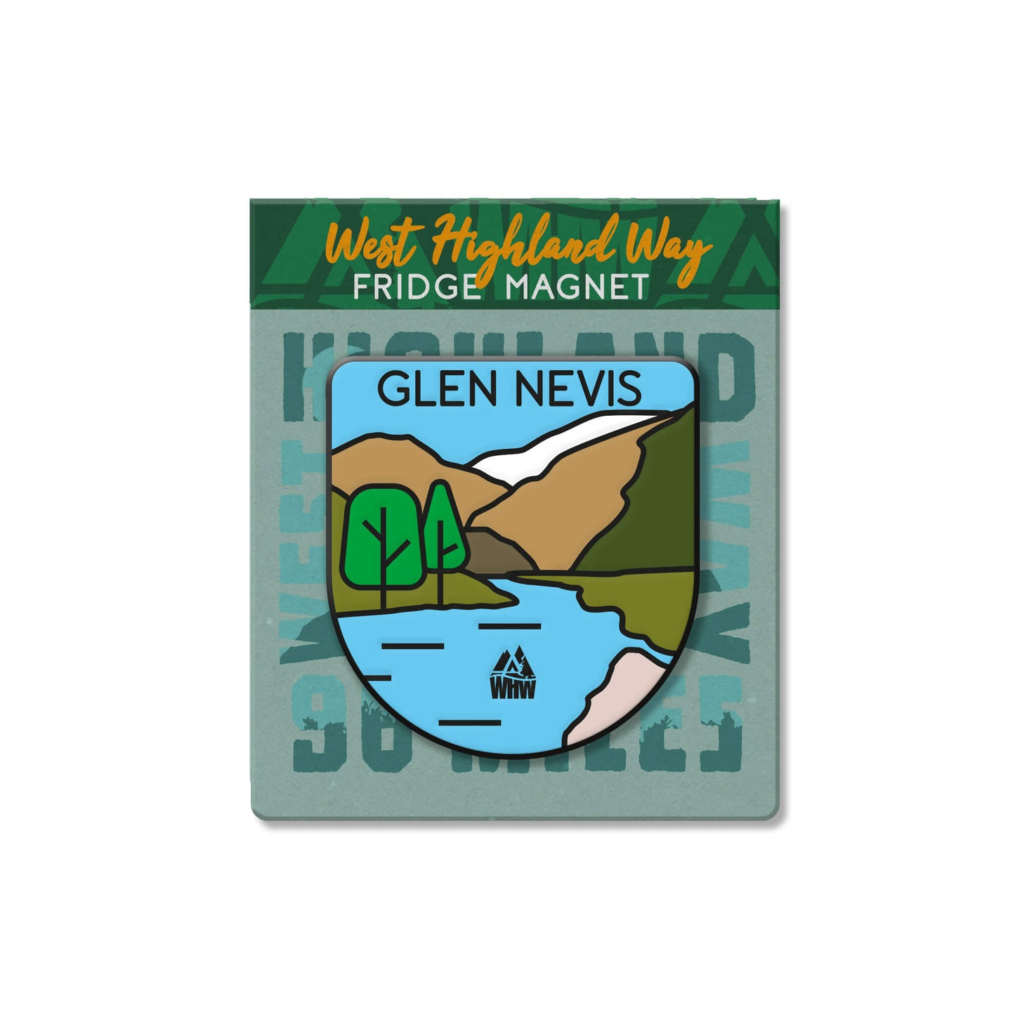 Glen Nevis Fridge Magnet - West Highland Way