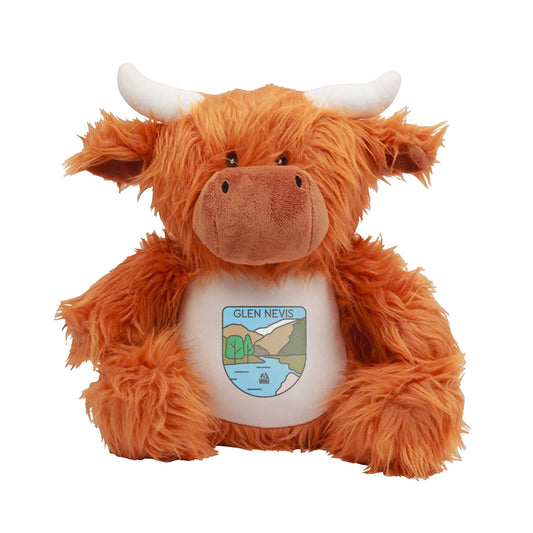 Glen Nevis Highland Coo Plush Toy - West Highland Way