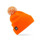 Classic Pom Pom Beanie | Orange/White | West Highland Way