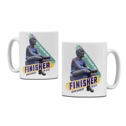 Sore Feet Finisher Ceramic Mug - White - West Highland Way