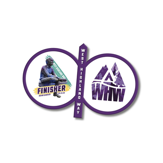 Sore Feet Finisher Pin Badge - West Highland Way