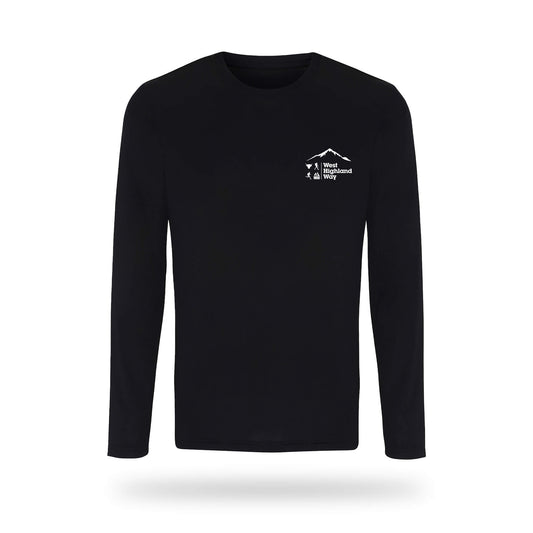 Black, long sleeve West Highland Way Baselayer 